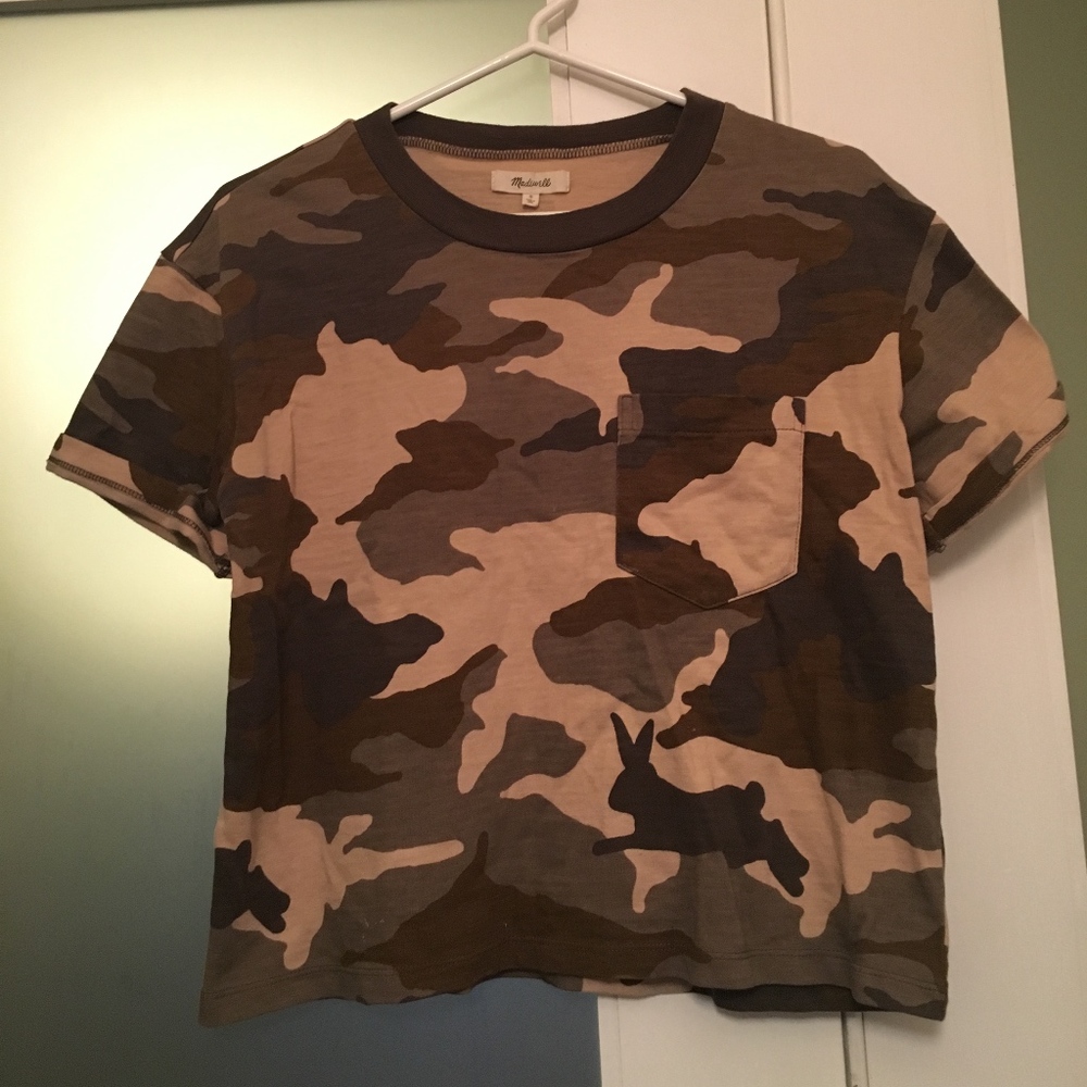 Madewell Camo Tee Shirt